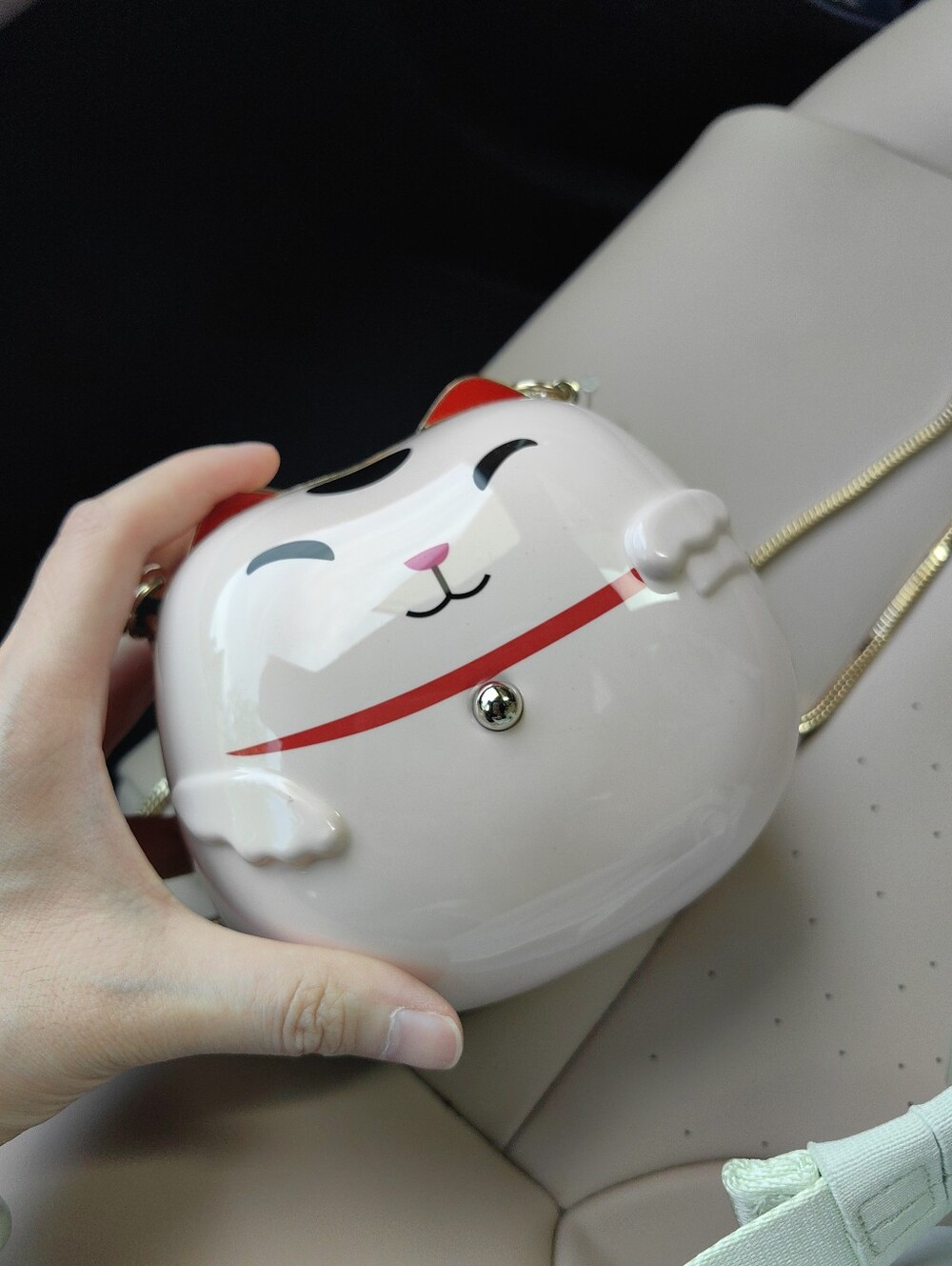 Kate Spade Tokyo Lucky Cat Crossbody Bag Pink with Oringnal Box - Picture 9 of 9